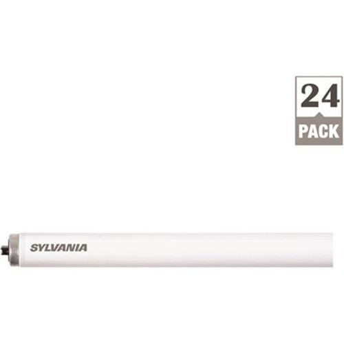 Sylvania 86-Watt Equivalent T8 Linear Fluorescent Light Bulb Warm White (24-Pack)