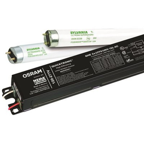 Sylvania Quicktronic High Efficiency 4 ft. 1-Light Ballast for 32-Watt T8 Lamps