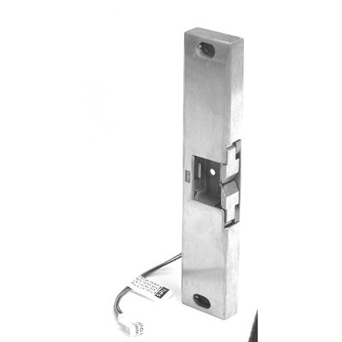H.E.S. HES 9600 SERIES GENESIS SURFACE-MOUNTED ELECTRIC STRIKE FOR RIM EXIT DEVICES, SATIN STAINLESS STEEL