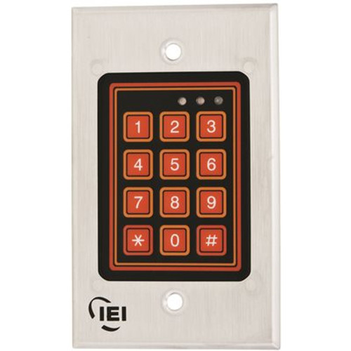 INTERNATIONAL ELECTRONICS IEI DOOR-GARD WEATHER-RESISTANT KEYPAD SYSTEM