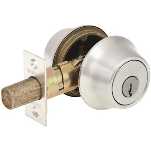 KWIKSET Double Cylinder Chrome Deadbolt