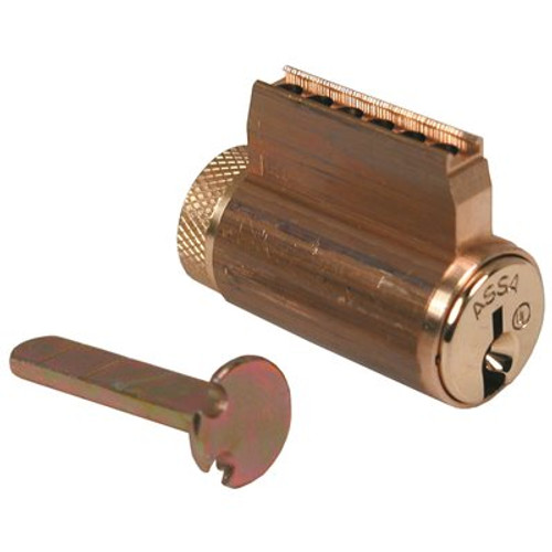 ASSA High Security Locks ASSA HIGH SECURITY SCHLAGE KEY-IN-KNOB CYLINDER V-10 BRASS