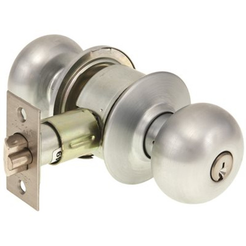 US Lock US LOCK 2030 SERIES ENTRY LOCKSET 2-3/4" BS PLY SC1 DULL CHROME