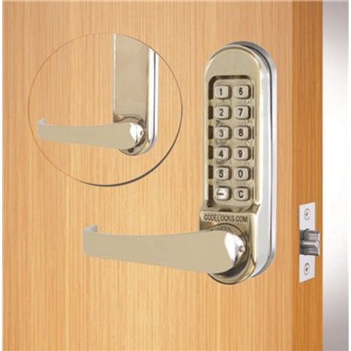 Codelocks 515 Stainless Steel Mechanical Keypad Door Lever