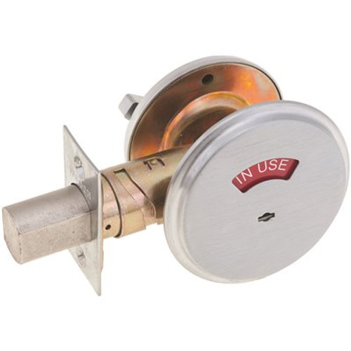 ALLEGION CDC Chrome Vacant/Occupied Indicator Deadbolt