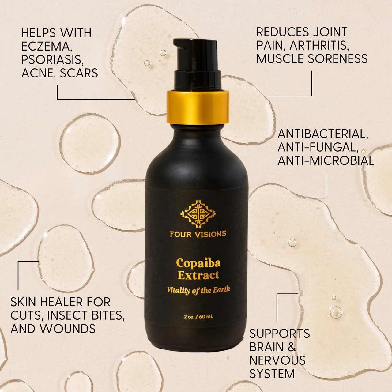 Copaiba Oil: Calm Pain, Immunity | Four Visions