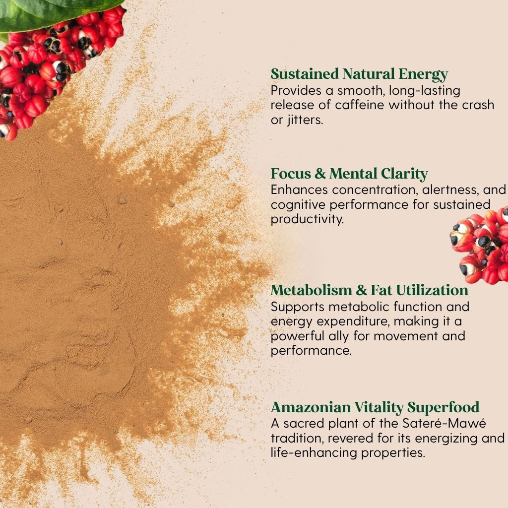 Guarana Extract Powder: Amazonian Energy & Mental Clarity Superfood