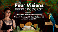 17 - From Rock Bottom to Healing: Ruby Fremon's Journey with Plant Medicine and Authentic Leadership