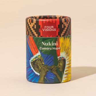 Nukini Cumaru Hapé ceremonial Amazonian tobacco snuff in jar