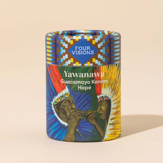 Guacamayo Kanaro Hapé ceremonial Amazonian tobacco snuff in jar