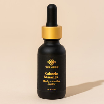 Caboclo Sananga eyedrops in dropper bottle