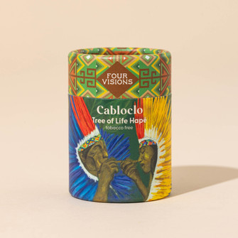 Tree of Life tobacco free Hapé ceremonial herbal snuff in jar