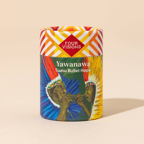 Yawanawa Tsunu Bullet Hapé ceremonial Amazonian tobacco snuff in jar