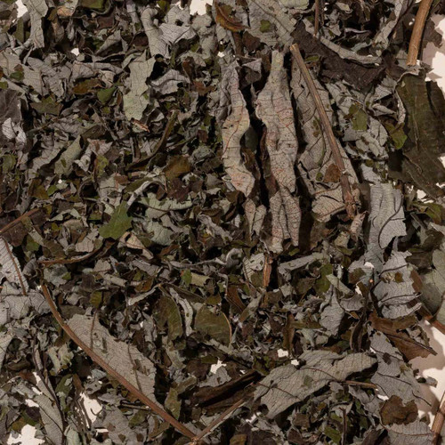 Guarumo leaves dried Amazonian plant material
