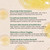 Sejé hair oil infographic with liquid oil drops and product details on beige background