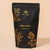 Bitter plant bath product bag on beige background