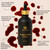 Dragon’s blood tincture bottle with liquid drops and product details