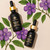Chiricaspi tincture bottles in 1 oz and 2 oz sizes with chiricaspi flowers