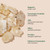 Copal blanco resin on left with product details on right
