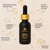 Caboclo Sananga eyedrops infographic showing product bottle and traditional use context