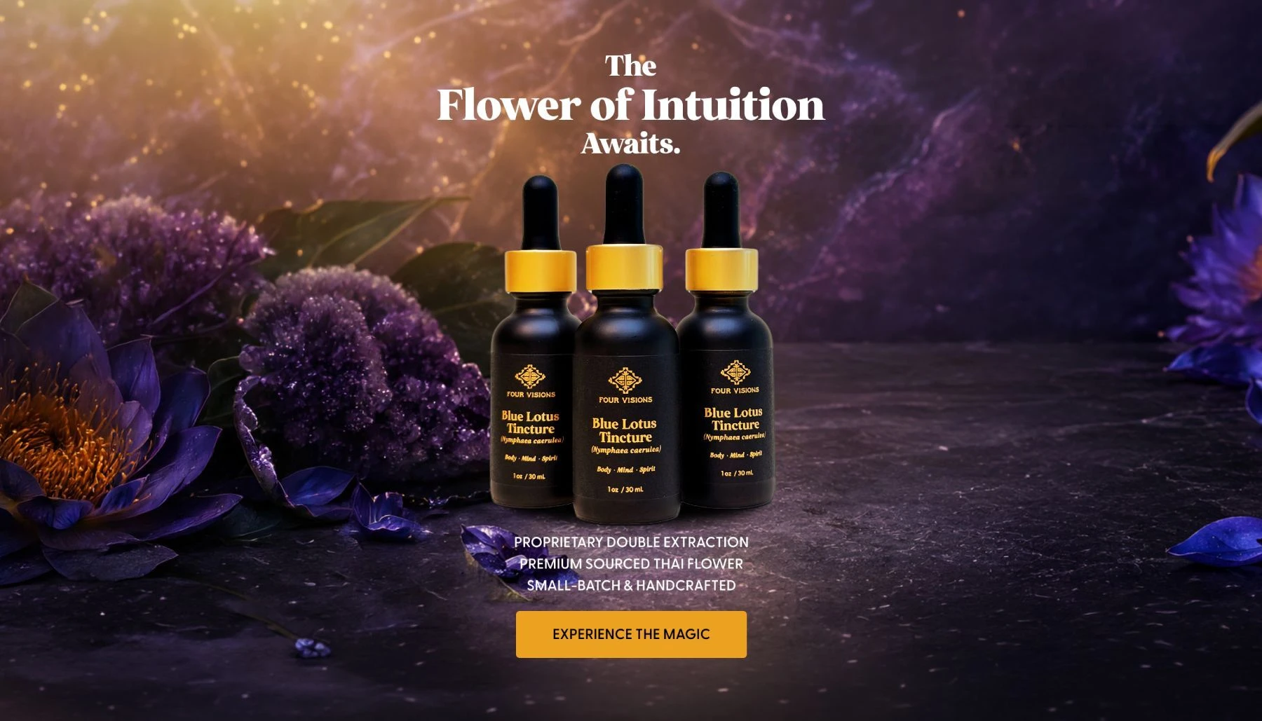 Full-Spectrum Blue Flower Tincture