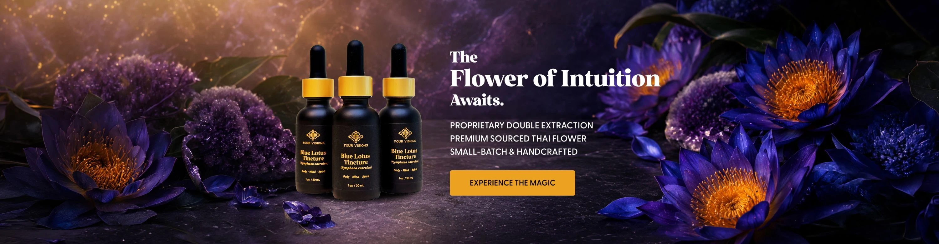 Full-Spectrum Blue Flower Tincture