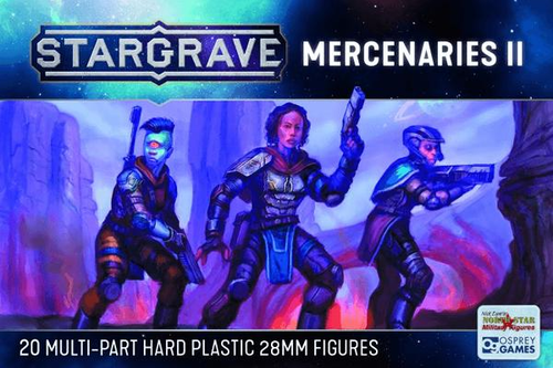 North Star 28mm Stargrave - Mercenaries Set 2