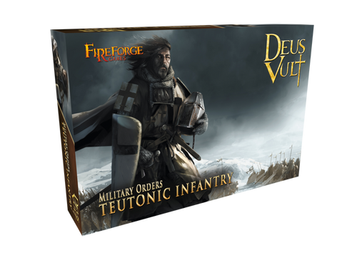 Fireforge Games 28mm Deus Vult - Military Orders - Teutonic Infantry