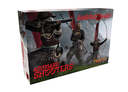 Fireforge Games 28mm Samurai Wars - Ashigaru Shooters