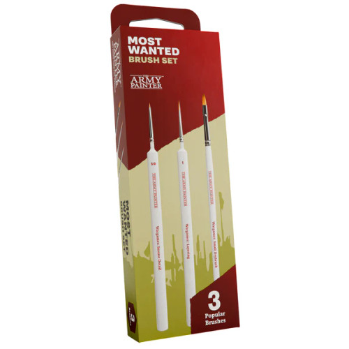 The Army Painter Brushes - Most Wanted Brush Set