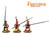 Fireforge Games 28mm Samurai Wars - Ashigaru Warriors