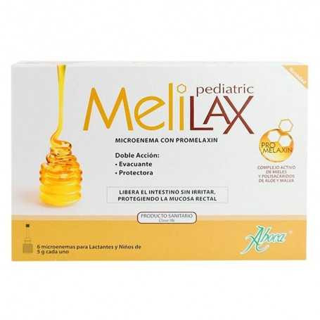 Aboca melilax pediátrico 6 microenemas x 5 g