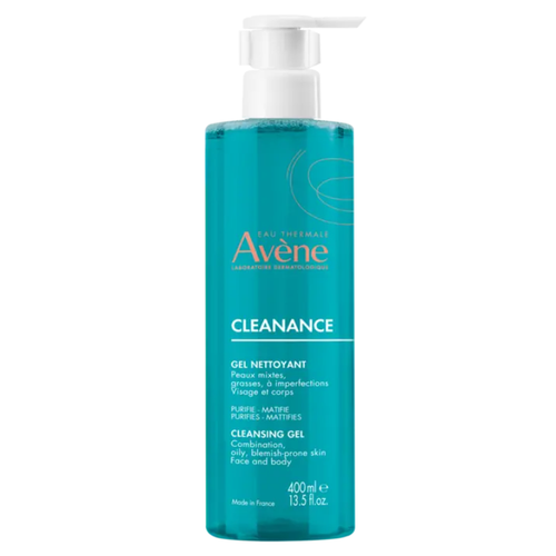 Avene cleanance gel limpiador 400 mL