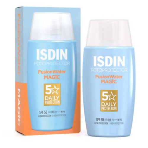 Fotoprotector isdin fusión water 50+ 5 star daily protection
