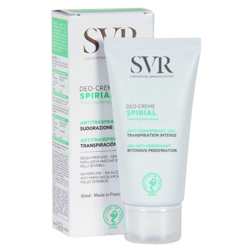 Desodorante antitranspirante en crema spirial SVR