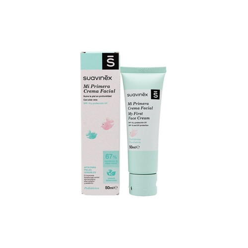 Suavinex mi primera crema facial hidratante 1 envase 50 mL