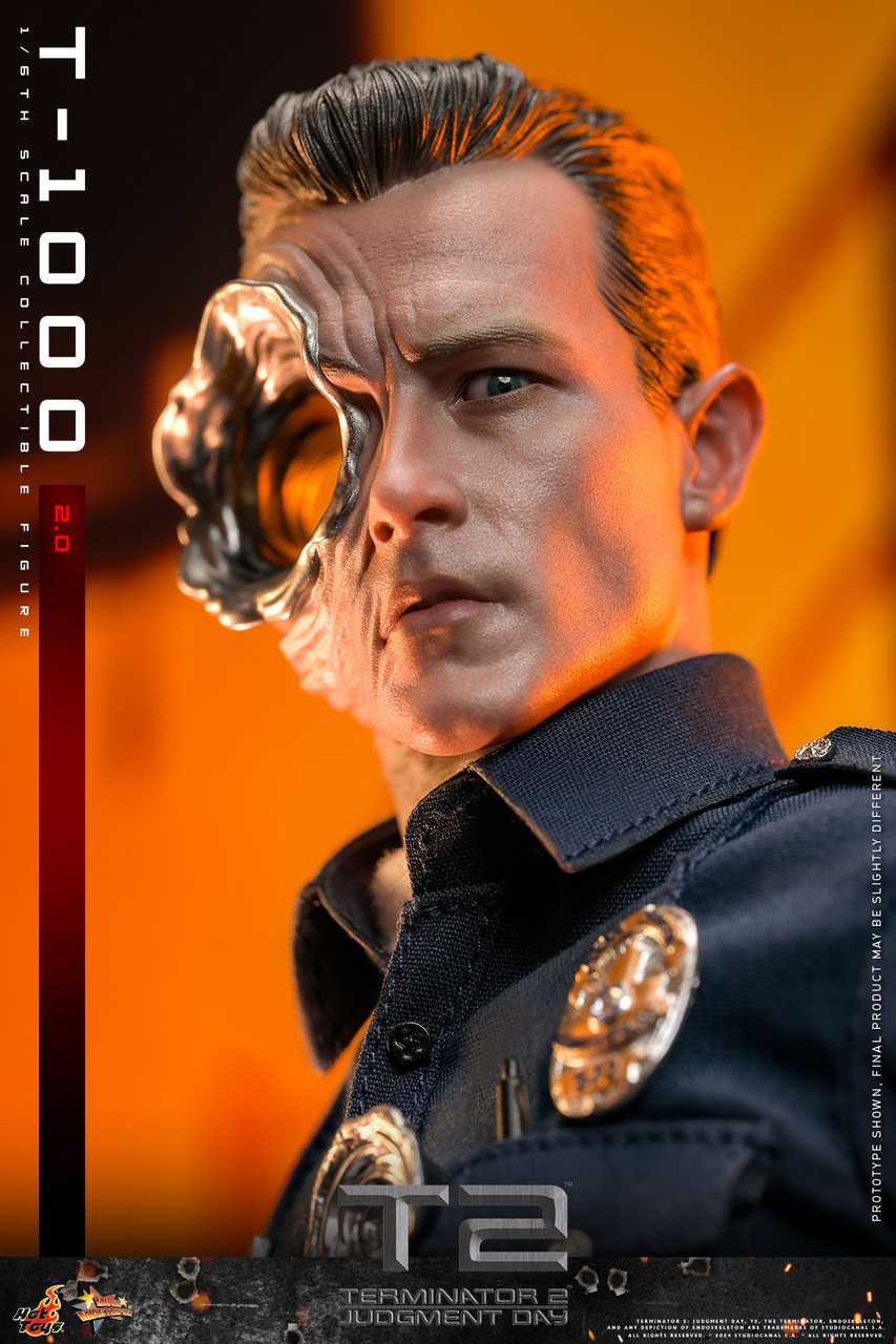 Hot Toys MMS774 T1000 Terminator Judgement Day 2.0 1/6 Scale Figure