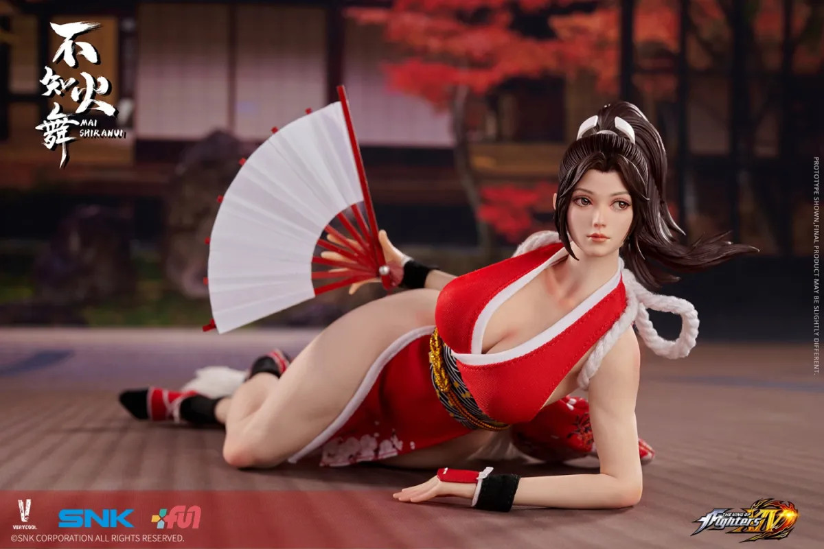 verycool 1/6 不知火舞　VCF-2068 VERYCOOL VCF-2068 1/6 The KOF Mai Shiranui Collectible Female
