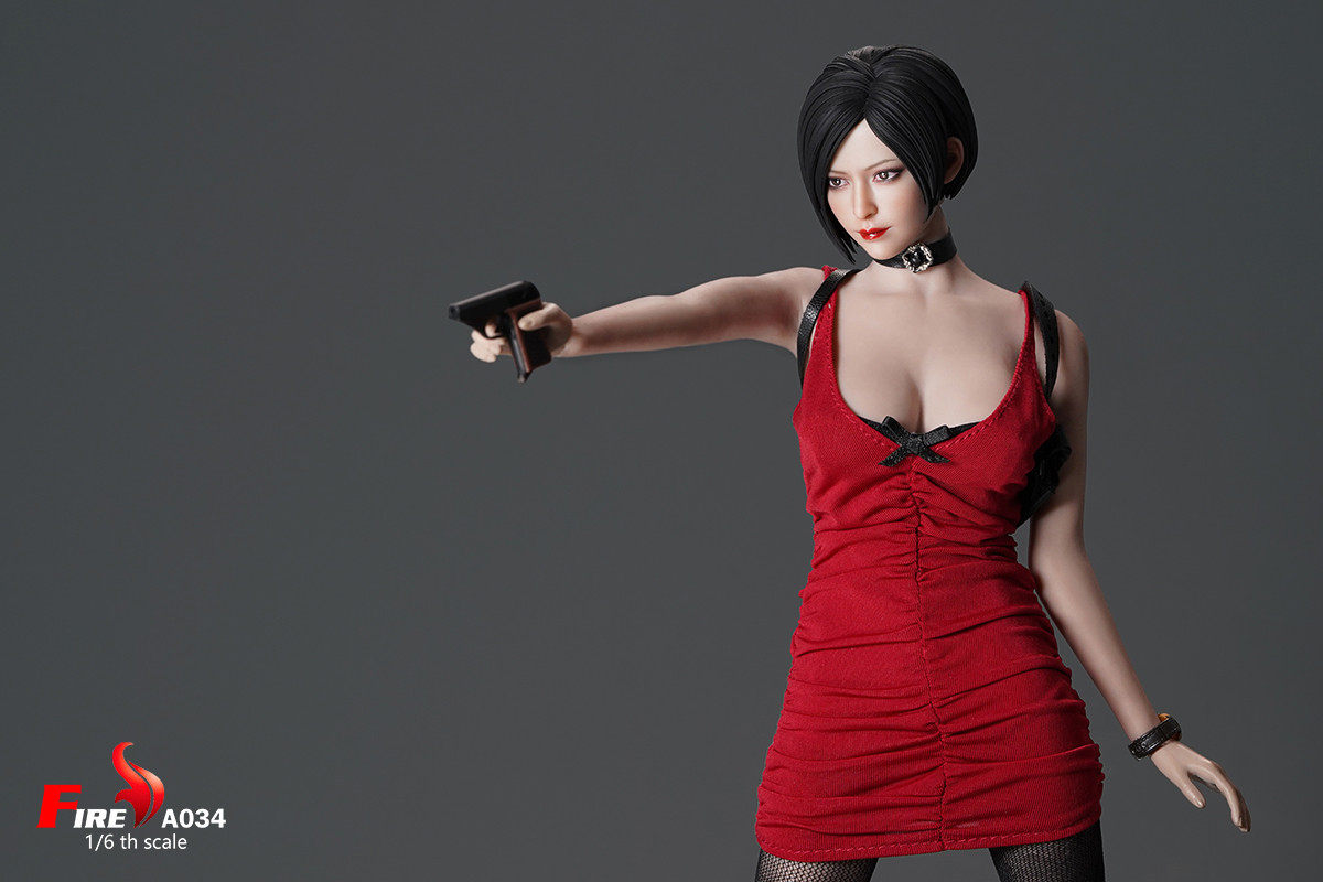 FIRE A034 1/6 Resident Evil Ada Wong Figure Head Sculpt and