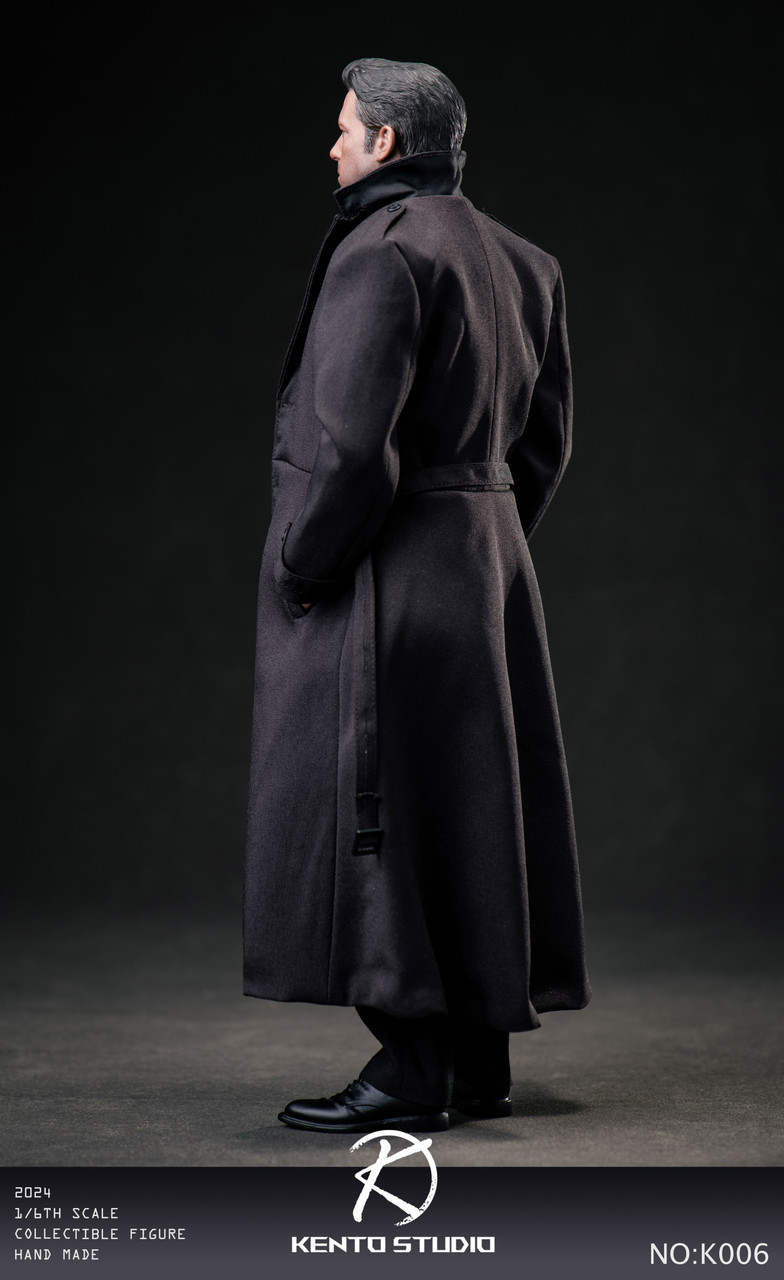 Kento Studio K006 Black Coat Set with Body 1/6 Scale