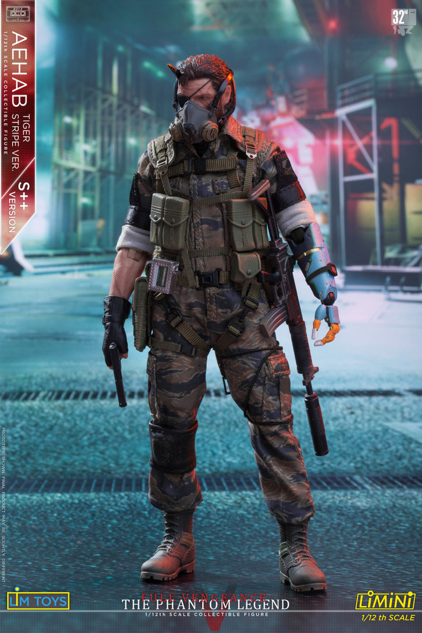 ゲームキャラクター LIMTOYS AHAB TIGER STRIPE S++ VER. This is the LIM toys Ahab tiger stripe S++ I just got it