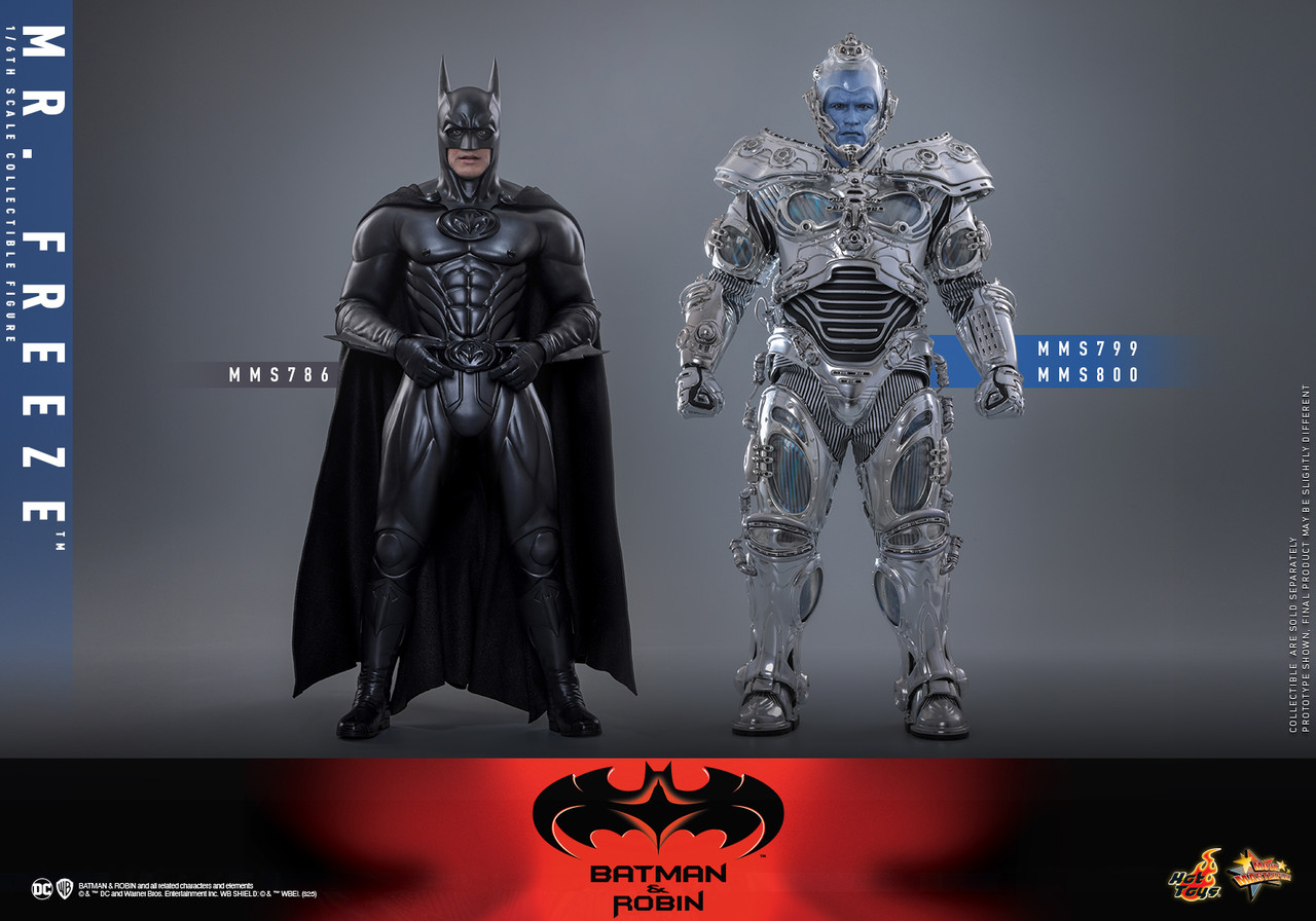 【希少】バットマン・ロビン MR. FREEZE フィギュア ムービー・マスターピース】『バットマン & ロビン Mr.フリーズ