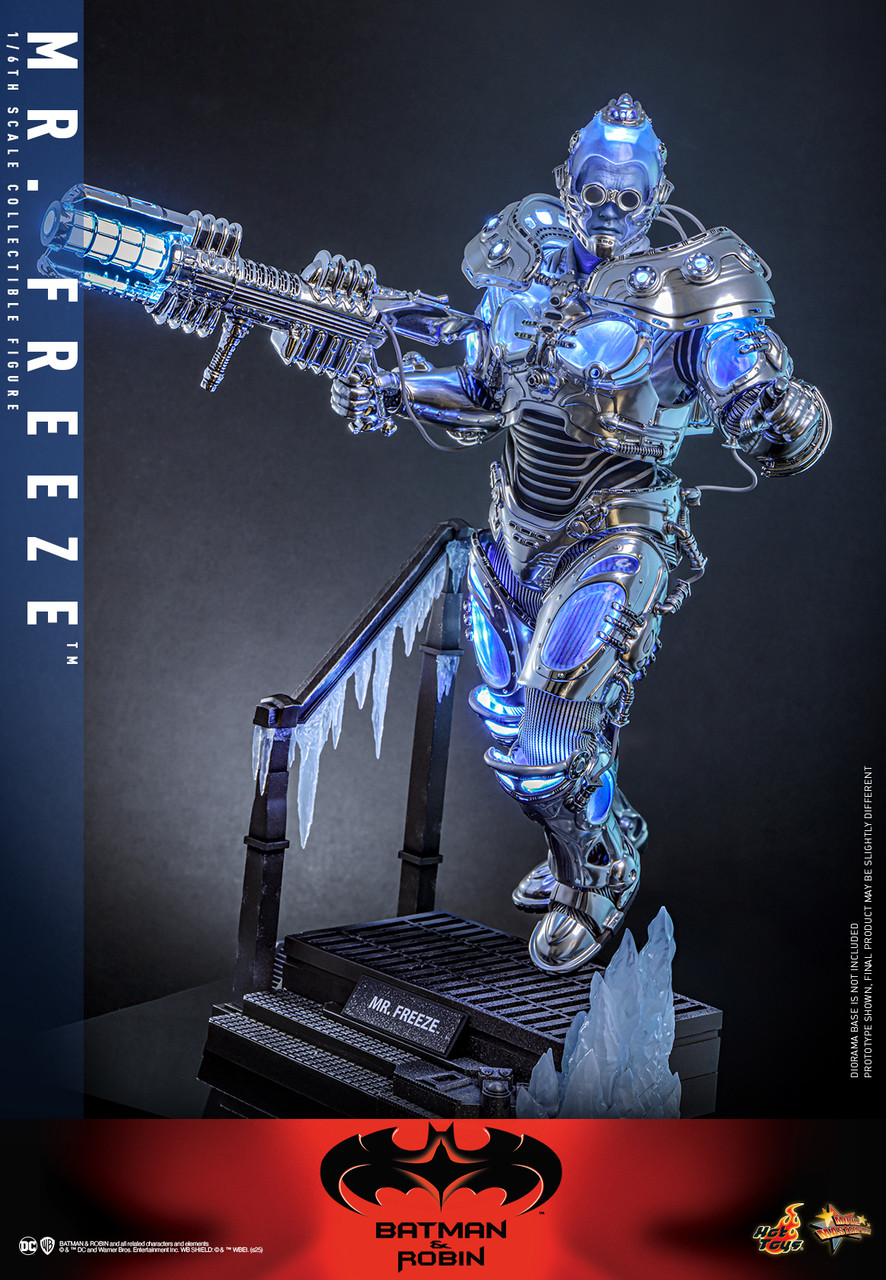 MR.ホワイトマン Hot Toys MMS799 Mr. Freeze Batman & Robin 1/6 Figure