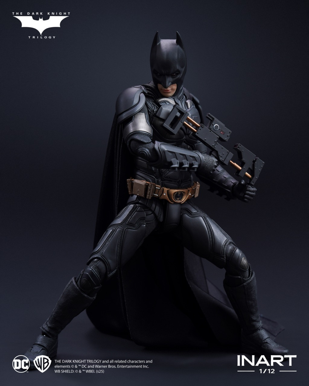 INART BATMAN THE DARK KNIGHT RISES DX版 INART Batman (The Dark Knight Rises) 1/12 Collectible Figure