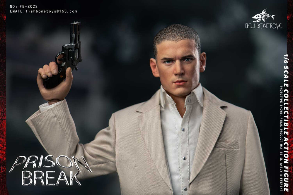 Fish Bone Toys FB-Z022 Michael (Prison Break) 1/6 Scale Figure