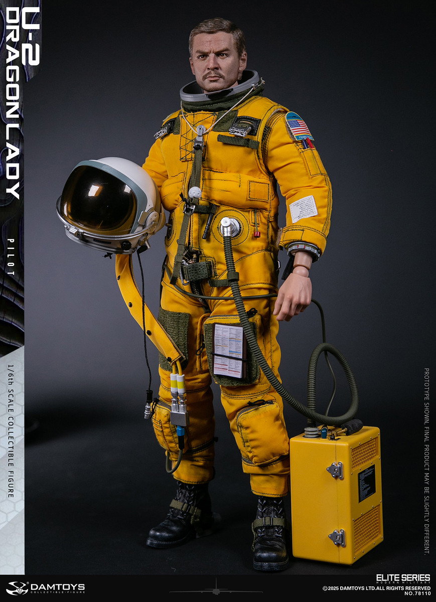 DAMTOYS 78110 1/6 Scale U-2 Dragon Lady Pilot Figure