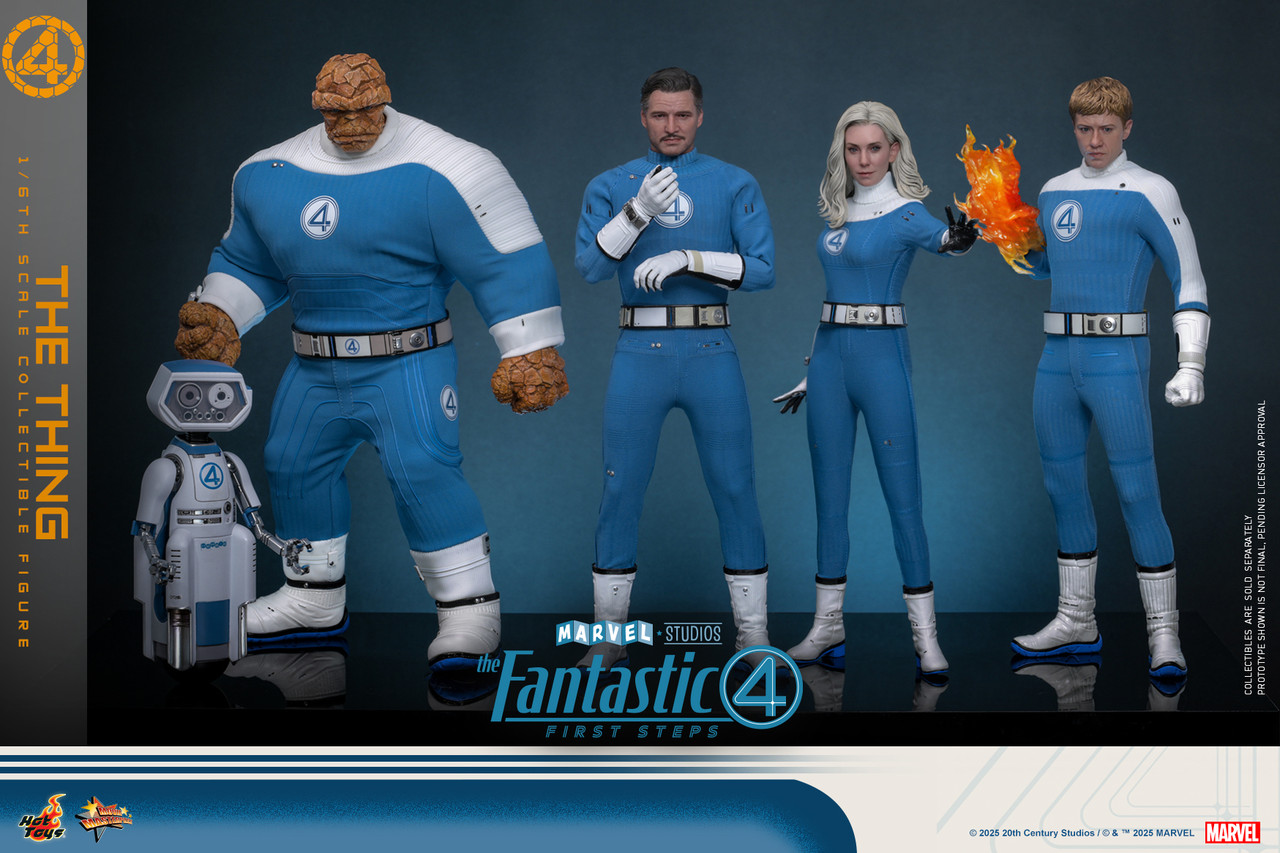 Hot Toys MMS813 The Thing (The Fantastic Four: First Steps) 1/6 