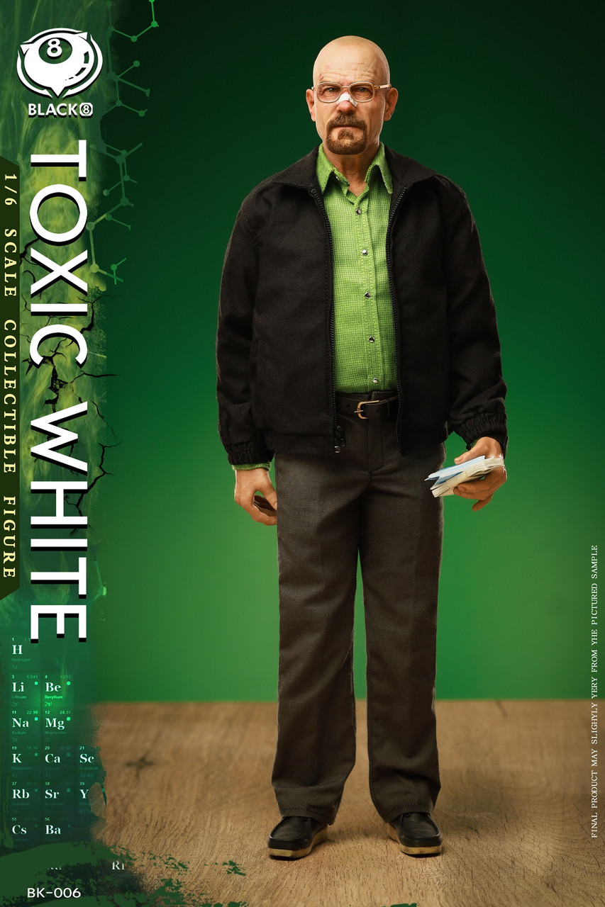Black 8 Toys BK006 Toxic White Breaking Bad 1/6 Scale Action Figure
