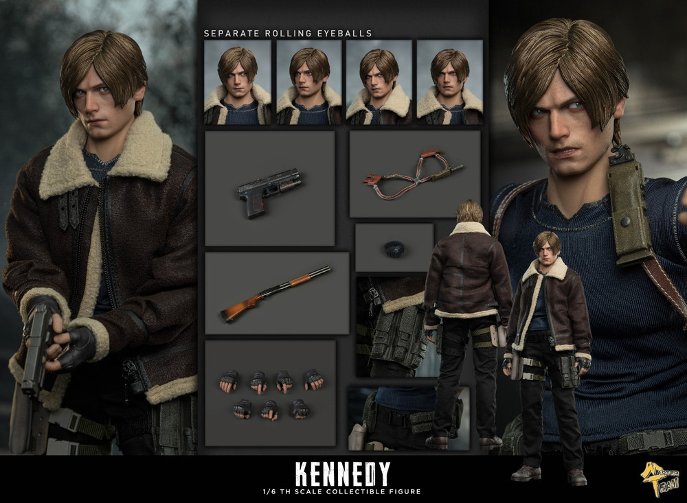 KENNEDY 1/6フィギュアMTT017 re4 バイオハザードMTTOYS MTTOYS MTT017 Mr. Leon S. Kennedy Resident Evil 4 1/6 Scale Figure