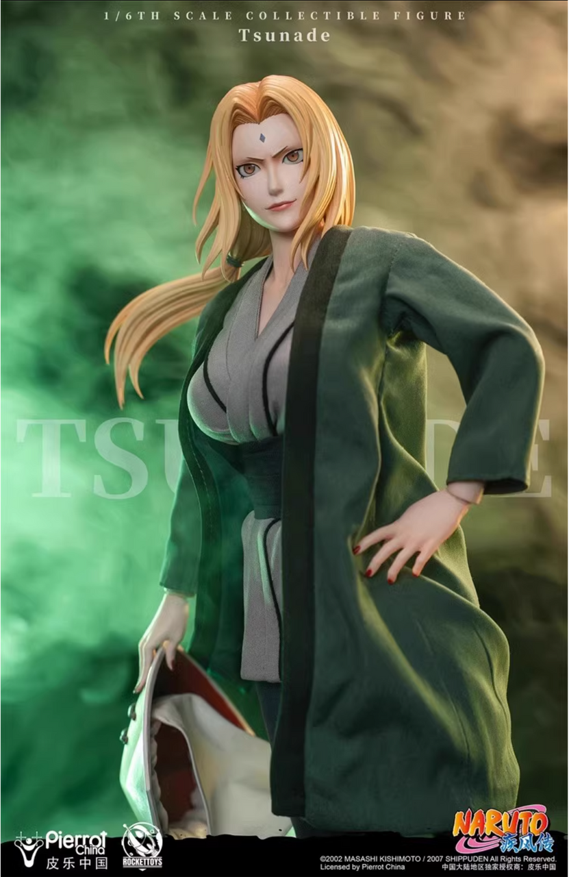 ROCKETTOYS ROC-009 綱手ナルト Tsunade NARUTO Rocket Toys ROC-009 Naruto Shippuden 1/6 Figure Tsunade 火影忍者